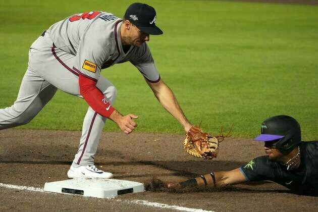 Rays seek to build on triumph over struggling Braves