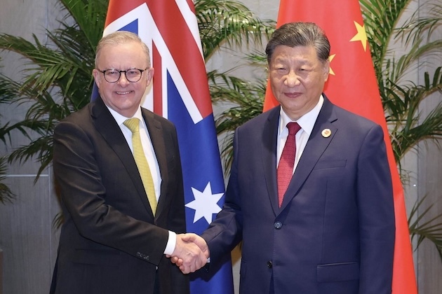 U.S. ally Australia struggles in relationship with china