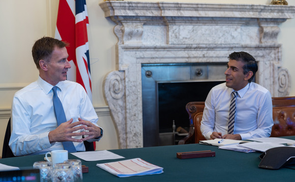Hunt and Sunak discuss the upcoming fiscal event | Credit: Number 10 Flickr