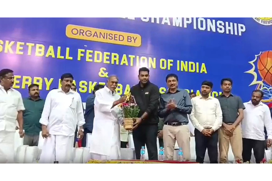 76th National Basketball Championship gets underway in Puducherry
