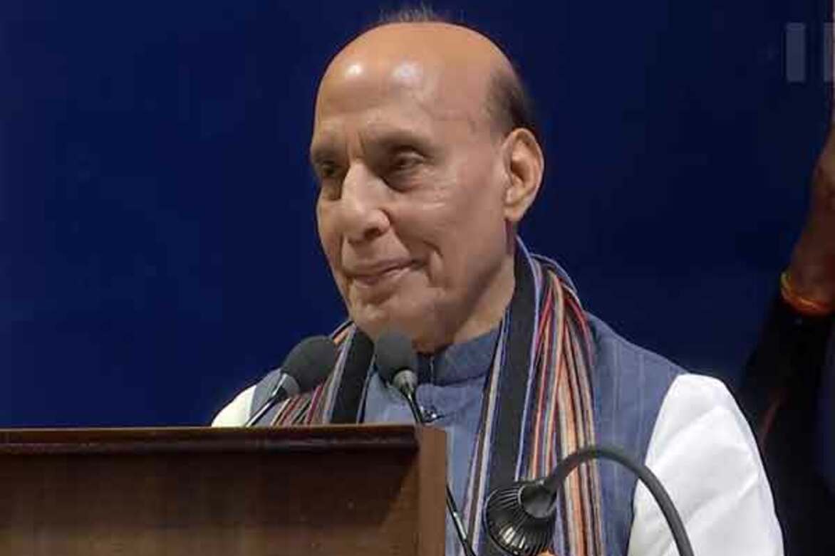 Space emerges as major domain in warfare, India maintains pace: Rajnath Singh