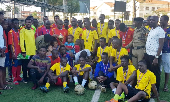 How football is helping the Police fight crime in Wakiso district How football is helping the Police fight crime in Wakiso district