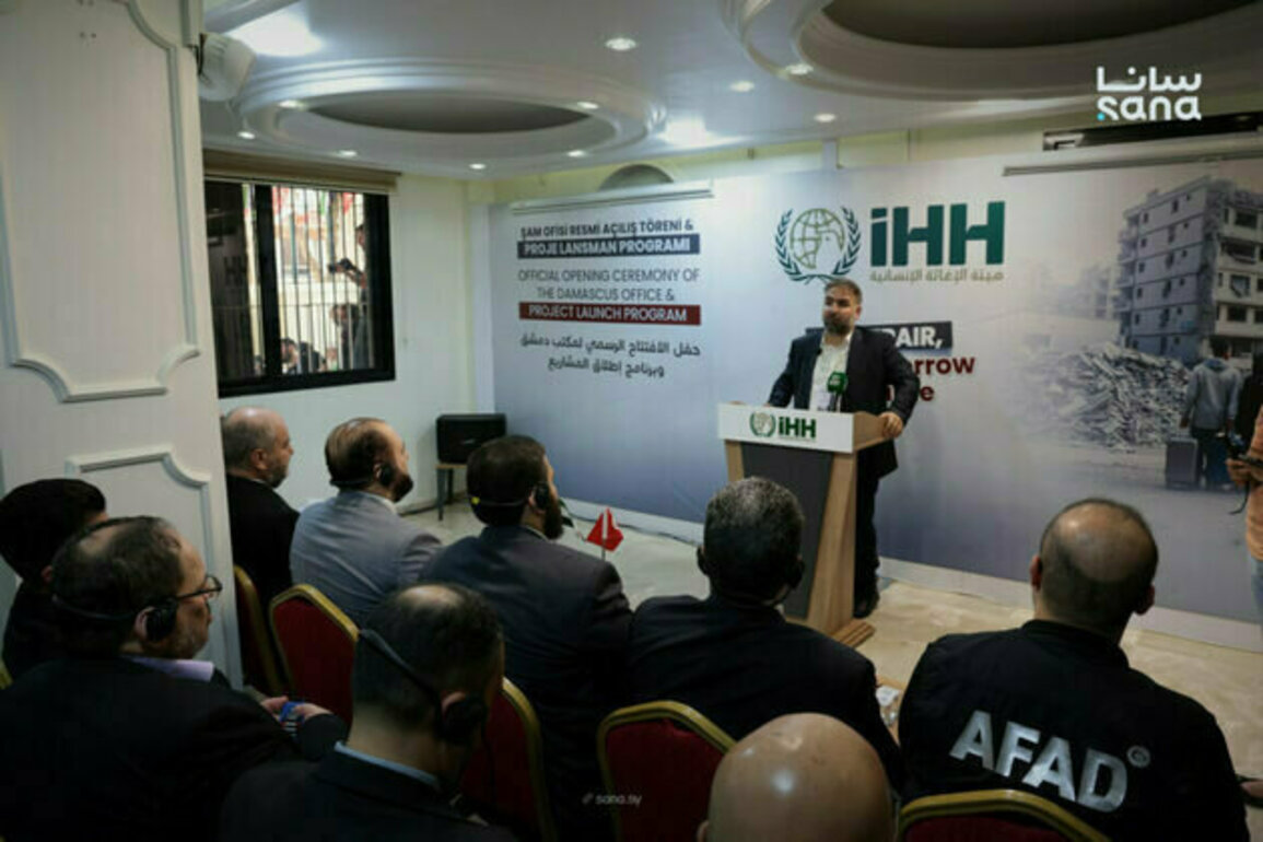 IHH Humanitarian Relief Foundation inaugurates office in Damascus