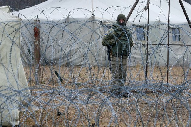Ukraine says viral video alleging refugees were shot at is fake