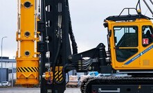  Junttan chose Danfoss’ Editron division to supply its PMI375-T1100 series motor for the new PMx2e, the world’s first battery-powered, fully electric pile driving rig