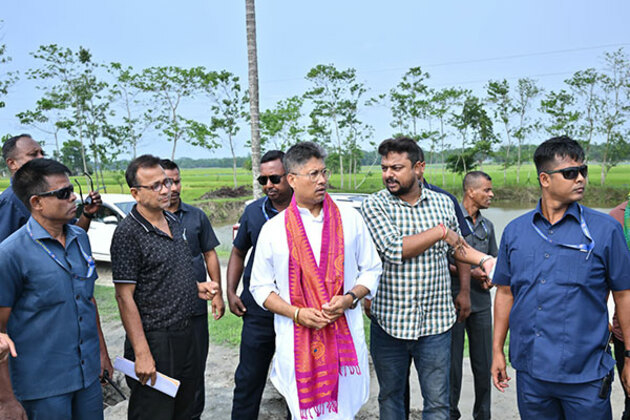 Assam: Minister Hazarika reviews BTR embankments for monsoon flood protection