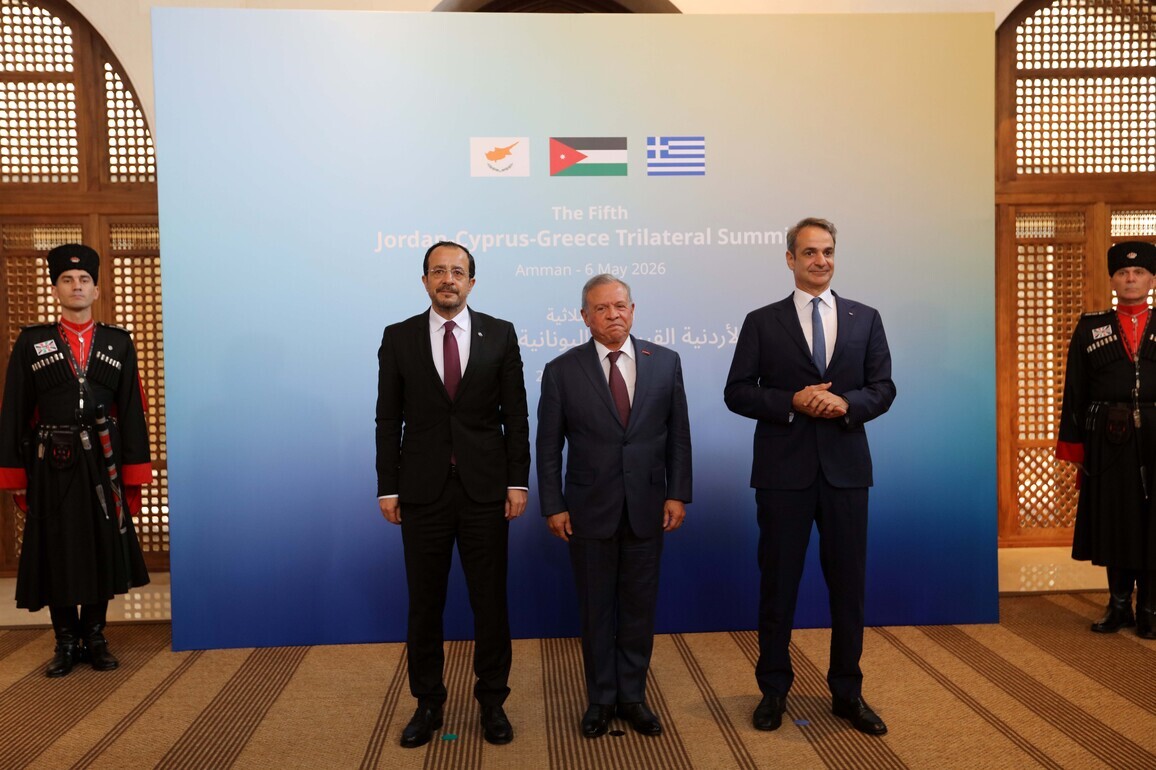 JORDAN-AMMAN-JORDAN-CYPRUS-GREECE-TRILATERAL SUMMIT