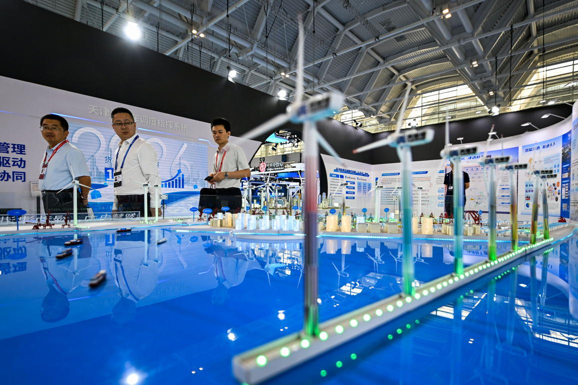 CHINA-TIANJIN-SHIPPING INDUSTRY EXPO-KICKING OFF (CN)