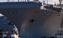 The USS Nimitz in Pearl Harbor Credit: Shutterstock / Rene Holtslag 