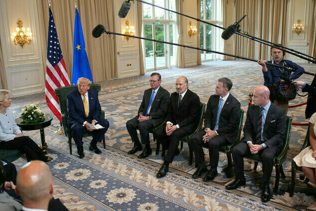 EU bent the knee before Trump  White House