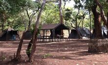 The Mozambique exploration camp. Credit: Triton.