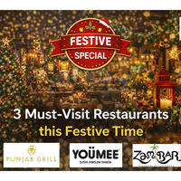 3 Must-Visit Restaurants this Festive Time