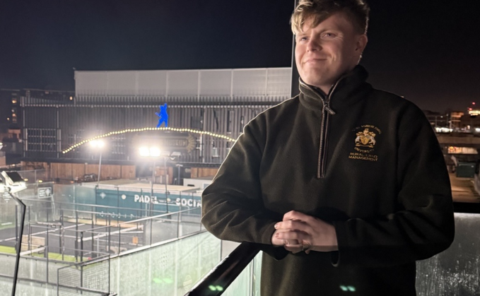 Daniel Blacker, 29, is from York and currently studying at the Royal Agricultural University 