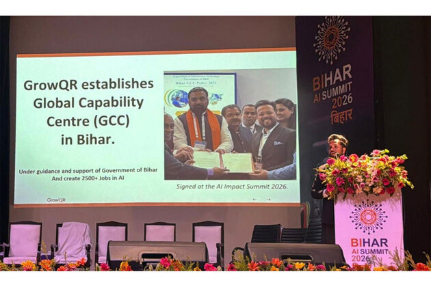 GrowQR Takes the Stage at Bihar AI Summit 2026, Announces GCC Plans for the State