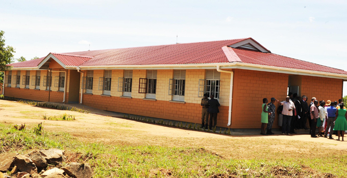 he girls dormitory which is one of the newly constructed structures for akapiripiriti rimary chool