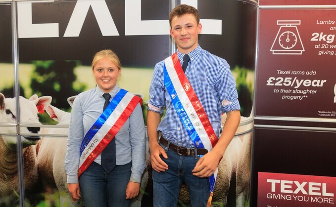 Young shepherds shine at NSA Sheep event