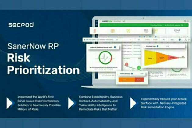 SecPod releases the World's First SSVC-based Risk Prioritization Product for Enterprise IT Security Teams to Effectively Prioritize and Rapidly Eliminate Security Vulnerabilities
