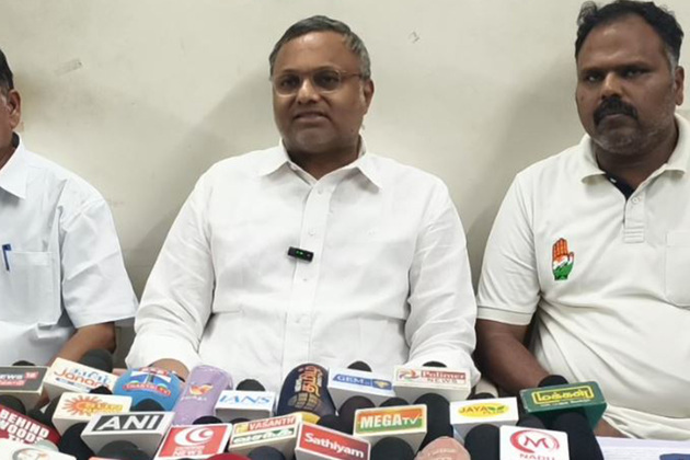 Karti Chidambaram says Vijay can provide stable government without AIADMK factions