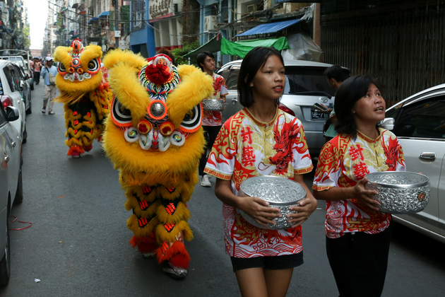 MYANMAR-YANGON-EARTHQUAKE-FUNDRAISING ACTIVITIES