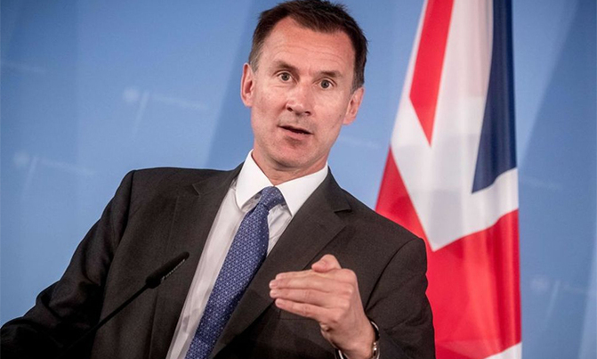 Britain's FM urges caution over Huawei role in 5G network Britain's FM urges caution over Huawei role in 5G network