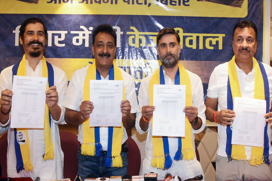Bihar polls: AAP releases fourth list of 12 candidates