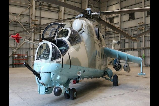 India delivers replacement Mi-24 helicopters to Afghanistan