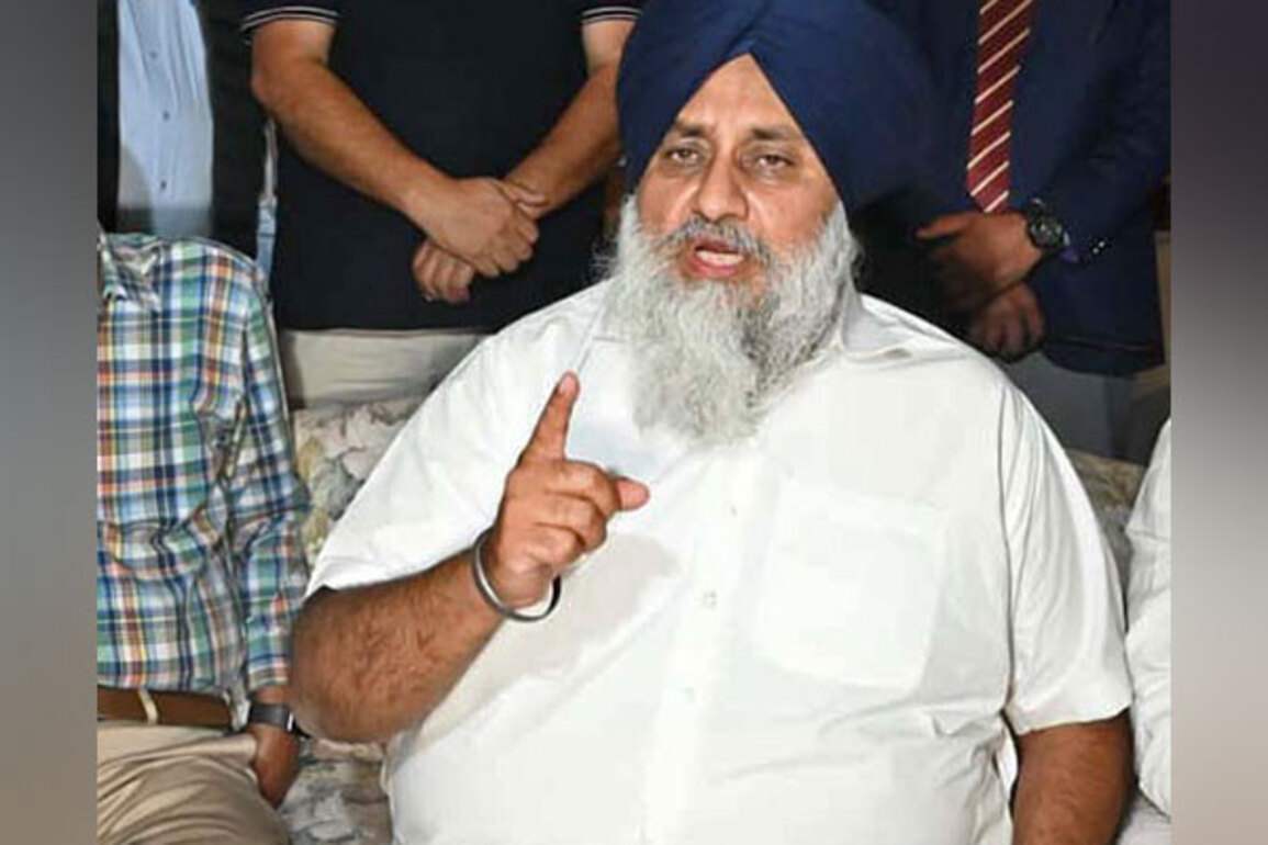 "Scrapping of land grabbing scheme victory of all Punjabis": SAD's Sukhbir Singh Badal