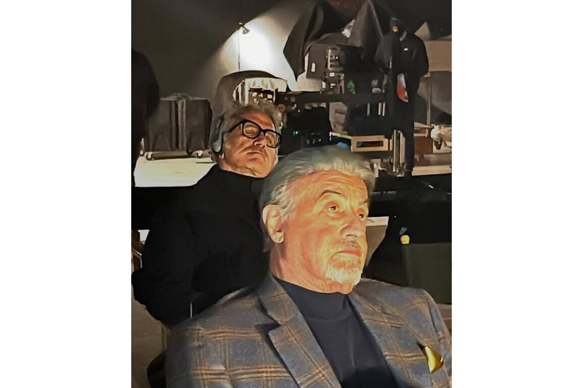 Sylvester Stallone shares hilarious BTS moment with brother on 'Tulsa King' set