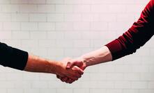 File photo of a handshake 