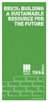 Brick Development Association publishes sustainability leaflet