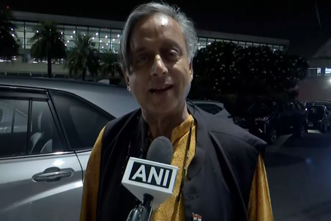 "You know how count is going on...": Shashi Tharoor ahead of VP election