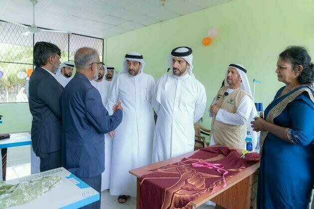 Sultan bin Ahmed opens new homes for families in Sri Lanka