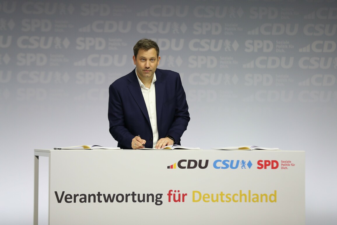 GERMANY-BERLIN-CDU/CSU-SPD-COALITION DEAL