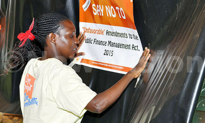 CSOs say no to proposed PFM law reforms CSOs say no to proposed PFM law reforms