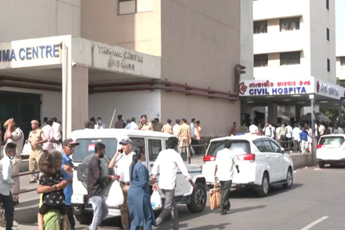 Gujarat Plane Crash: Relatives rush to Civil Hospital in Ahmedabad