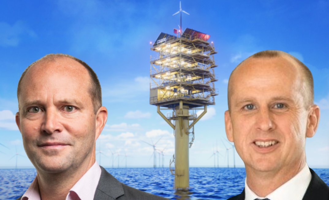 Hazer makes move on UK hub. Pictured Hazer Group CEO Ben Clube & EnergyPathways CEO Ben Clube.