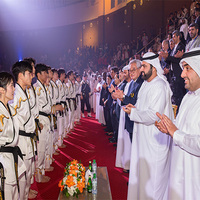Crown Prince of Fujairah attends opening of World Taekwondo Cadet Championships 2025