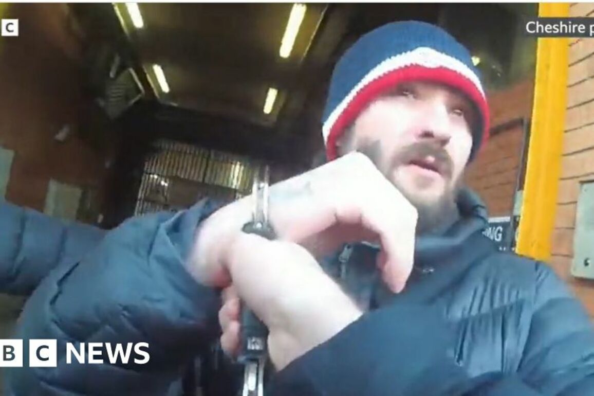 Moment drug dealer re-arrested leaving HMP Kirkham near Preston