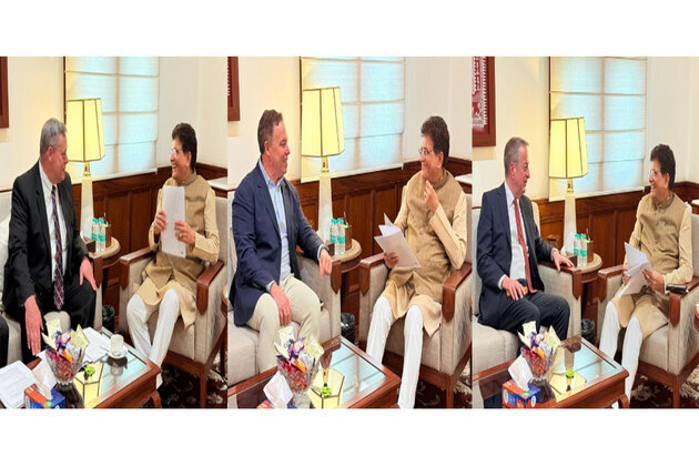 Union Minister Piyush Goyal meets global industry leaders to deepen manufacturing and trade ties