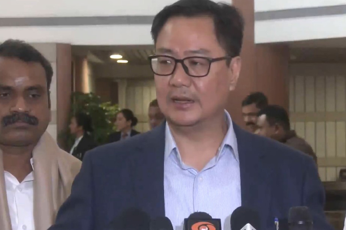 Rijiju accuses opposition of propagating "wrong narrative" regarding election processes