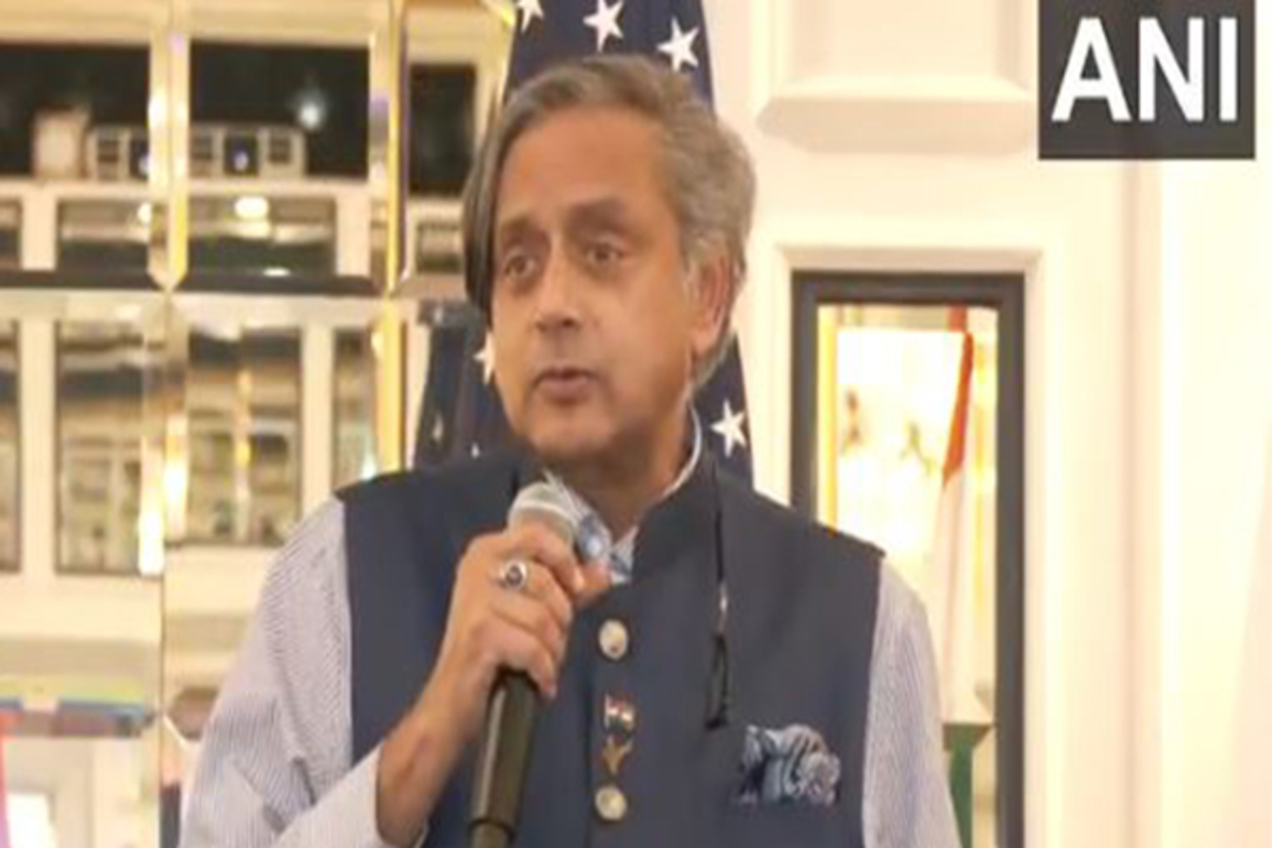 'Kill me too': Tharoor recounts terror survivor's cry to Indian diaspora in Washington