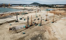  Keller at work on the site of the Hoa Phat Group steelworks