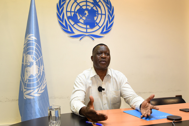 SYRIA-DAMASCUS-OCHA-SYRIAN OFFICE-CHIEF-INTERVIEW