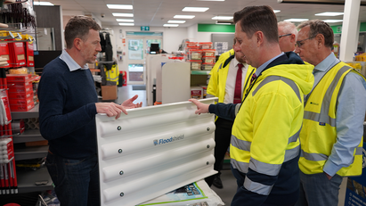 Howarth Timber welcomes Lee Pitcher MP
