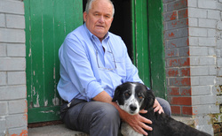 Roger Evans: "I see a lot of dairy farmers with lumps on their feet like this"