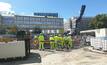  Swedish contractor Riggtech recently used its American Augers 36/42-600E on a storm sewer installation in Gothenburg, Sweden’s Central Station