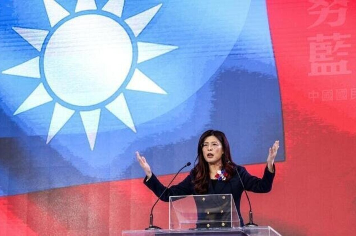 Taiwan opposition leader makes rare visit to China