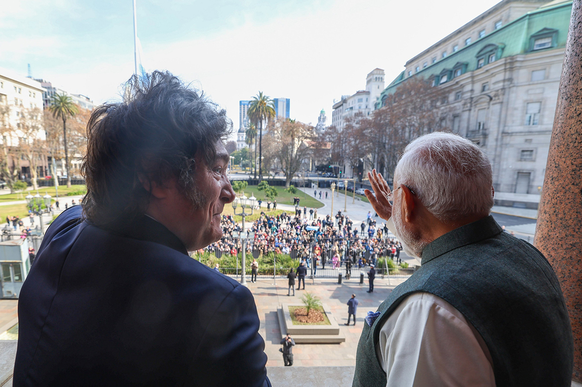 PM Modi thanked President Milei for extending "strong support" following Pahalgam terror attack in India's J-K: MEA