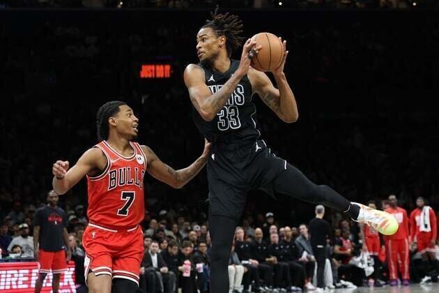 Nic Claxton sets career high as Nets pull out victory over Bulls