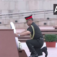 Lt Gen Pushpendra Singh lays wreath at National War Memorial after assuming charge as Vice Chief of Army Staff